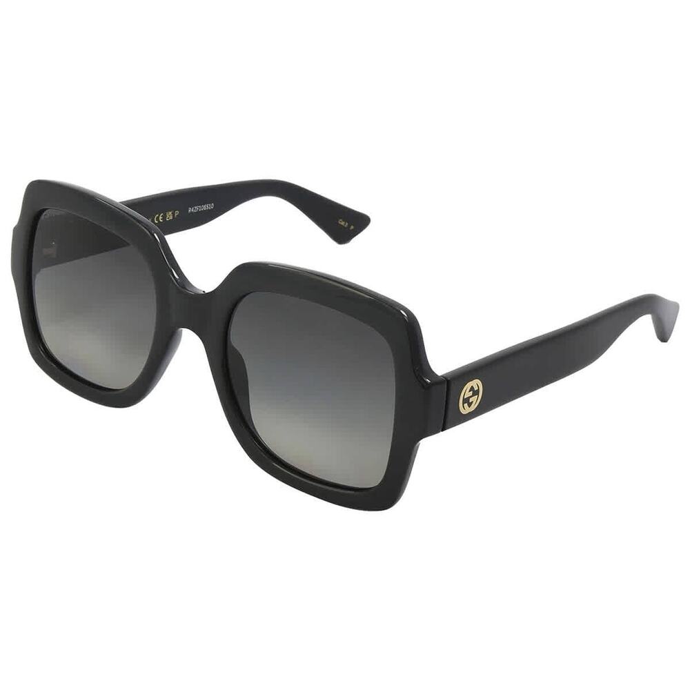 #3216 NEW GUCCI Black Sunglasses MSRP $410